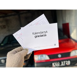 Kalendarzyk graciarza | Girls Classic Moto