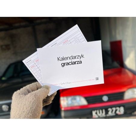 Kalendarzyk graciarza | Girls Classic Moto