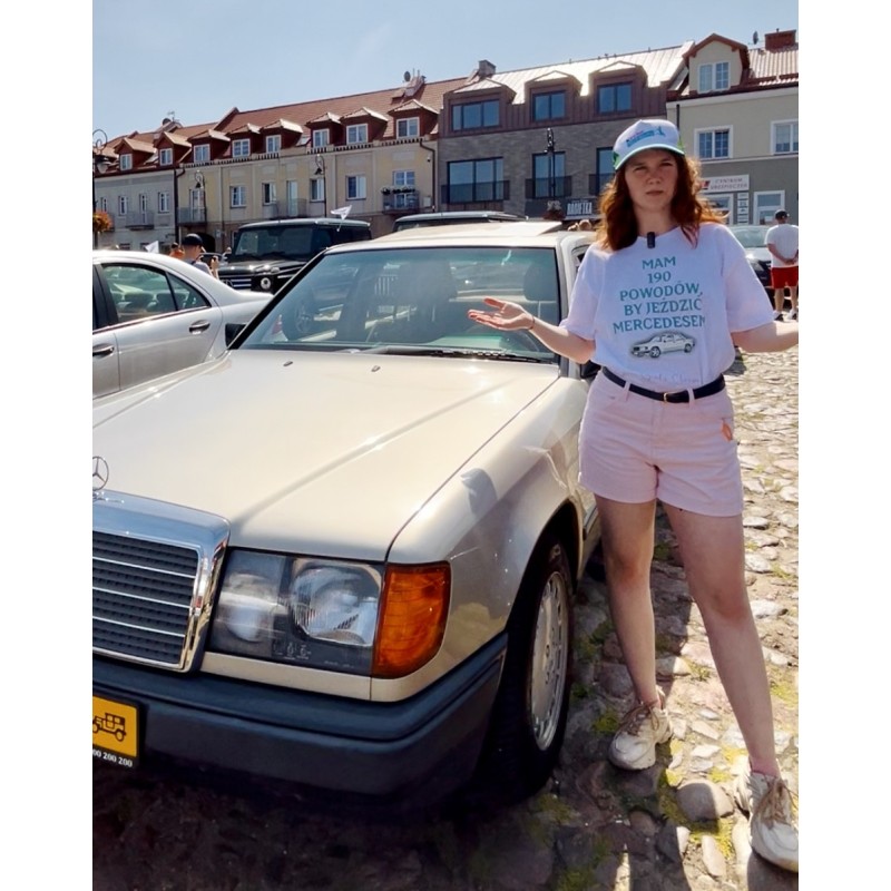 koszulka Girls Classic Moto Mercedes W201
