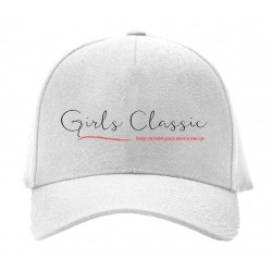 czapka Girls Classic biała